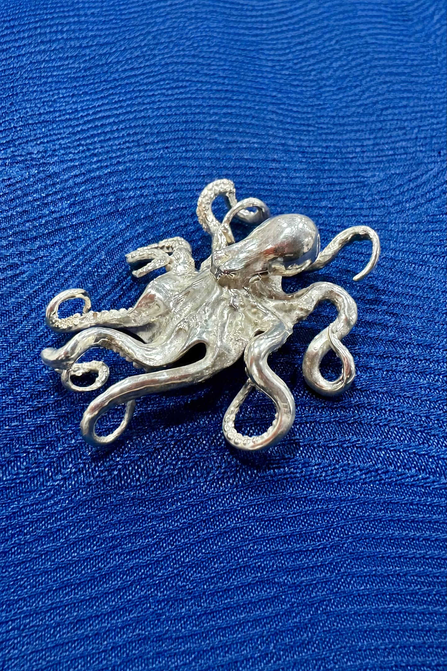 Sterling Silver Octopus